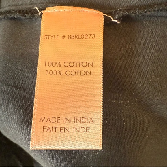 Badgley Mischka Black Crocheted Blouse - Picture 6 of 7